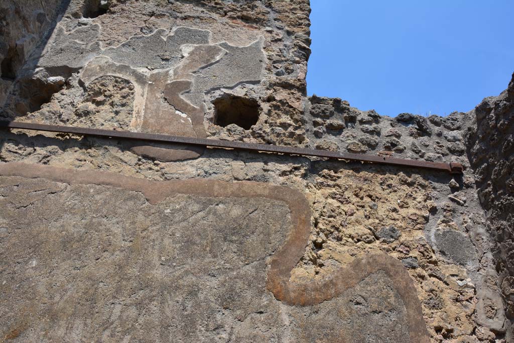 IX.5.2 Pompeii. May 2017. Room ‘q’, upper north wall.
Foto Christian Beck, ERC Grant 681269 DÉCOR.