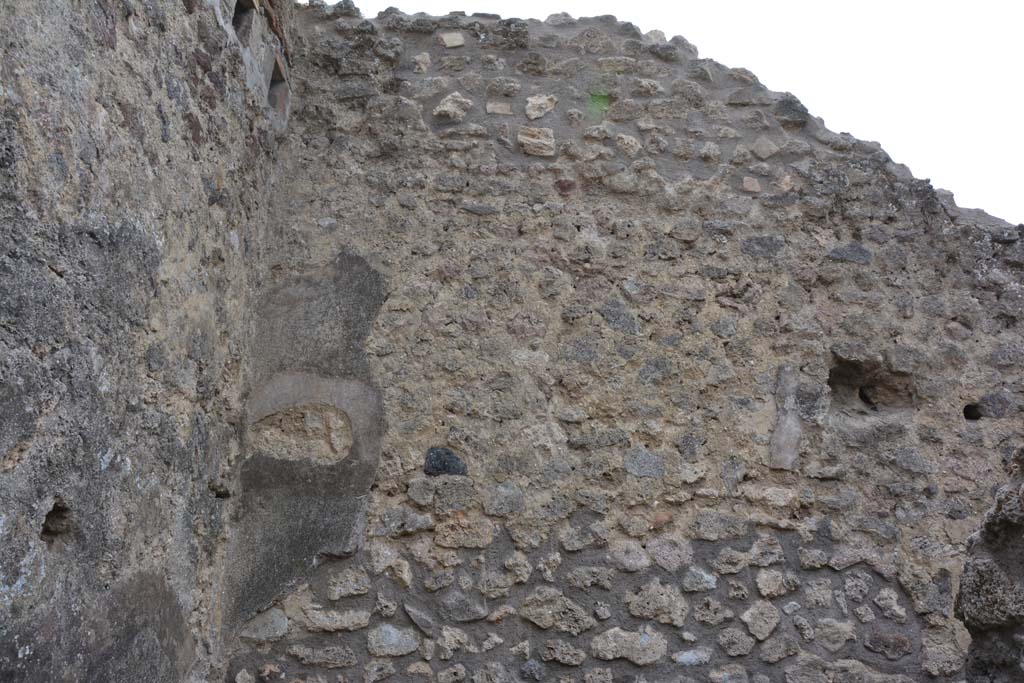 IX.5.2 Pompeii. May 2017. Room ‘y’, upper west wall above south-west corner.
Foto Christian Beck, ERC Grant 681269 DÉCOR.