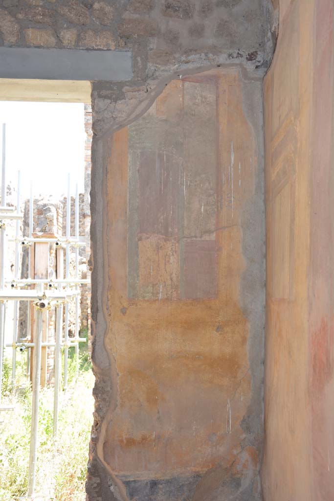 IX.5.2 Pompeii. May 2017. Room ‘u’, detail from south wall in south-west corner. 
Foto Christian Beck, ERC Grant 681269 DÉCOR.