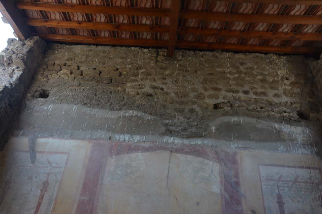 IX.5.2 Pompeii. May 2017. Room ‘u’, upper west wall above central painting.
Foto Christian Beck, ERC Grant 681269 DÉCOR.