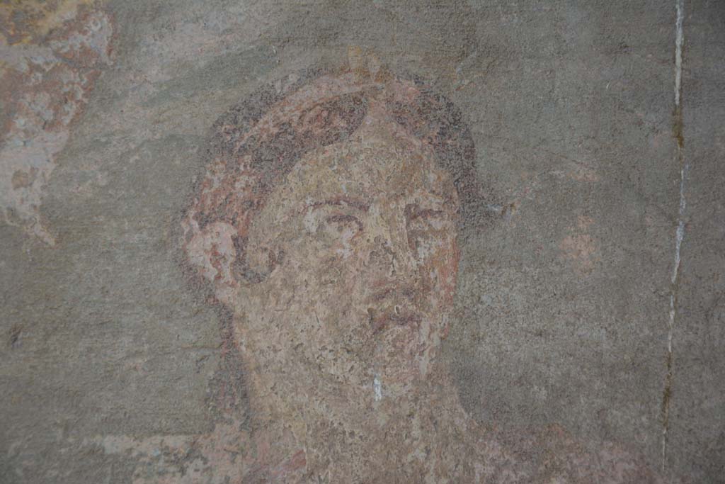 IX.5.2 Pompeii. May 2017. Room ‘u’, detail of Thetis from central painting on west wall 
Foto Christian Beck, ERC Grant 681269 DÉCOR.