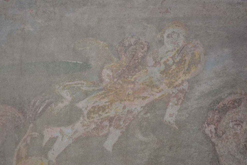 IX.5.2 Pompeii. May 2017. Room ‘u’, detail from central wall painting on west wall.
Foto Christian Beck, ERC Grant 681269 DÉCOR.