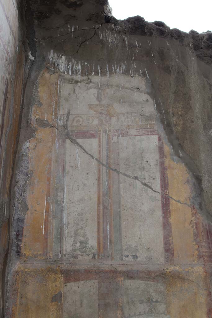IX.5.2 Pompeii. May 2019. Room ‘u’, detail from upper north wall at west end.
Foto Christian Beck, ERC Grant 681269 DÉCOR.