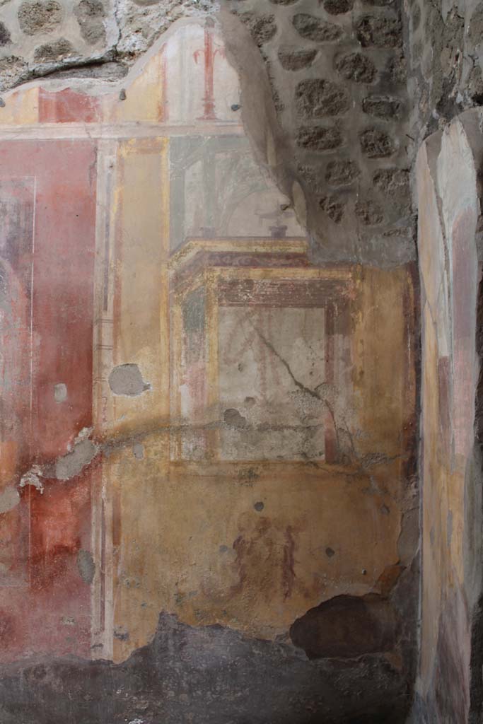 IX.5.2 Pompeii. May 2019. Room ‘u’, east wall at south end.
Foto Christian Beck, ERC Grant 681269 DÉCOR.