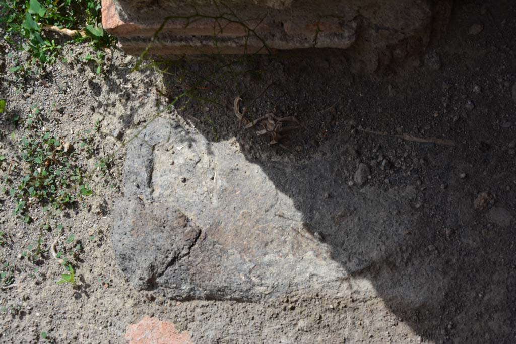 IX.5.2 Pompeii. March 2017. Room ‘u’, threshold of doorway at west end.
Foto Christian Beck, ERC Grant 681269 DÉCOR.