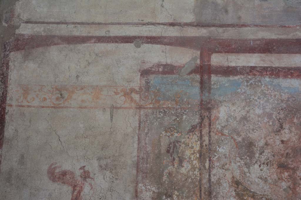 IX.5.2 Pompeii. March 2017. Room ‘c’, upper south wall at east end.
Foto Christian Beck, ERC Grant 681269 DÉCOR.