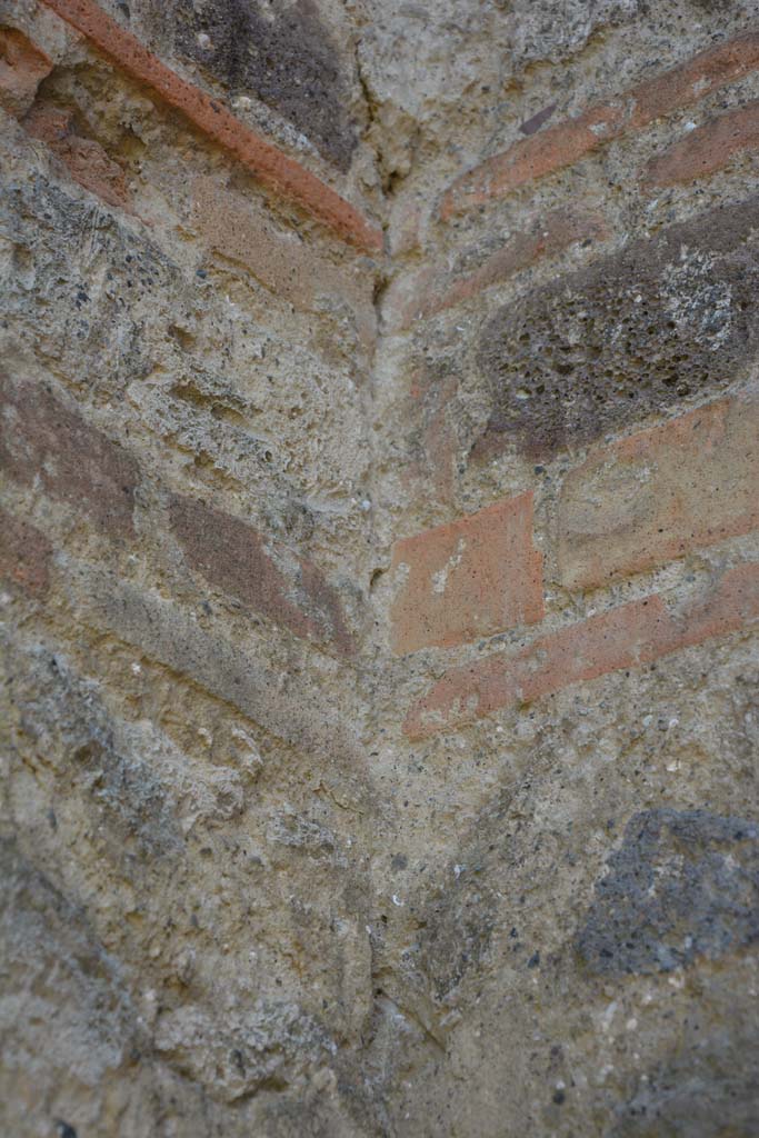 IX.5.2 Pompeii. May 2017. Room ‘h’, detail from upper south-west corner.
Foto Christian Beck, ERC Grant 681269 DÉCOR.