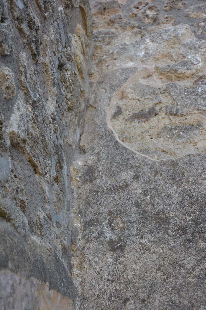 IX.5.2 Pompeii. May 2017. Room ‘g’, detail from upper south-west corner.
Foto Christian Beck, ERC Grant 681269 DÉCOR.