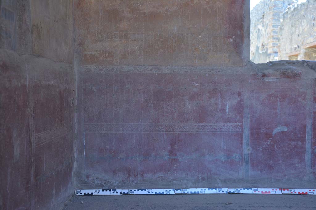 IX.5.6 Pompeii. May 2017. Room i, zoccolo on south wall in south-east corner.      
Foto Christian Beck, ERC Grant 681269 DÉCOR.
