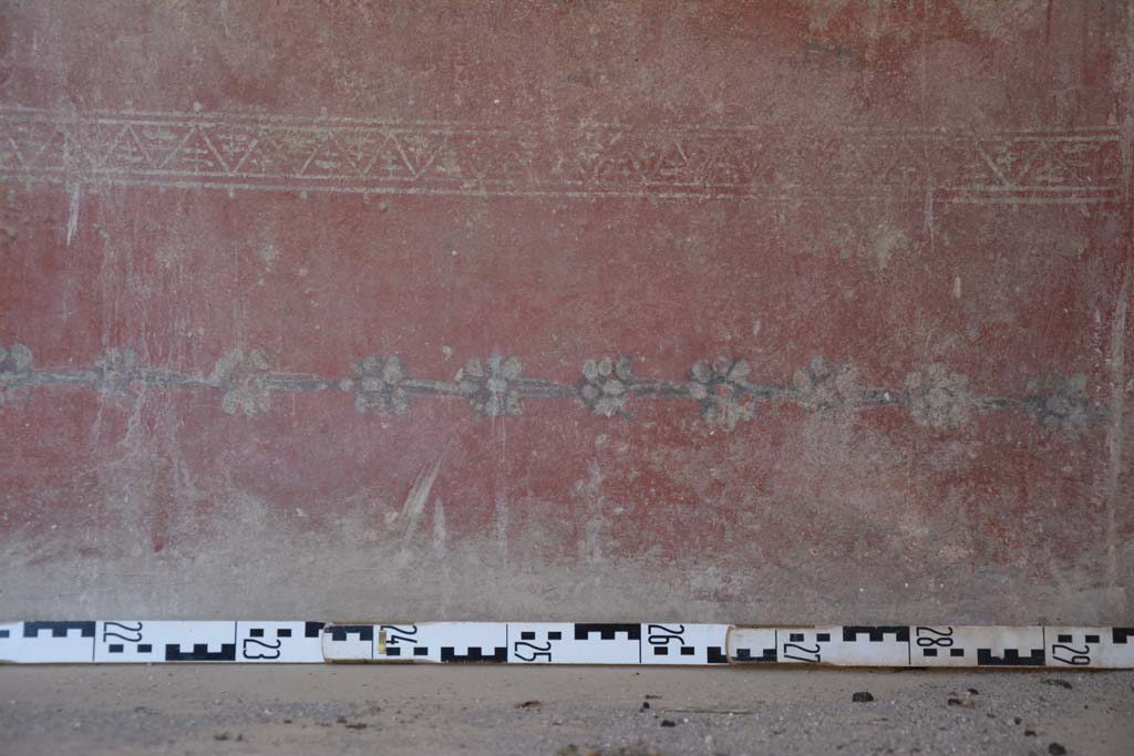 IX.5.6 Pompeii. May 2017. Room i, detail of zoccolo from south wall in south-west corner.          
Foto Christian Beck, ERC Grant 681269 DÉCOR.