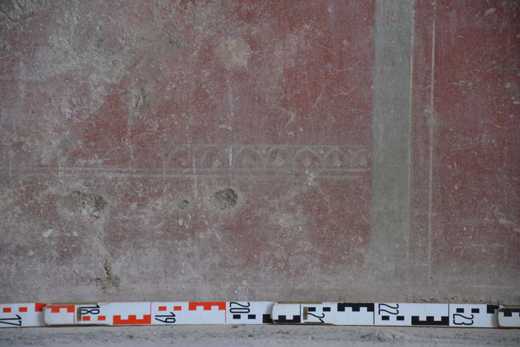 IX.5.6 Pompeii. May 2017. Room i, detail from centre of zoccolo on west wall. 
Foto Christian Beck, ERC Grant 681269 DÉCOR.