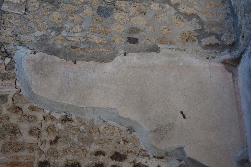 IX.5.6 Pompeii. May 2017. Room o, detail of remaining stucco on north wall. 
Foto Christian Beck, ERC Grant 681269 DÉCOR.