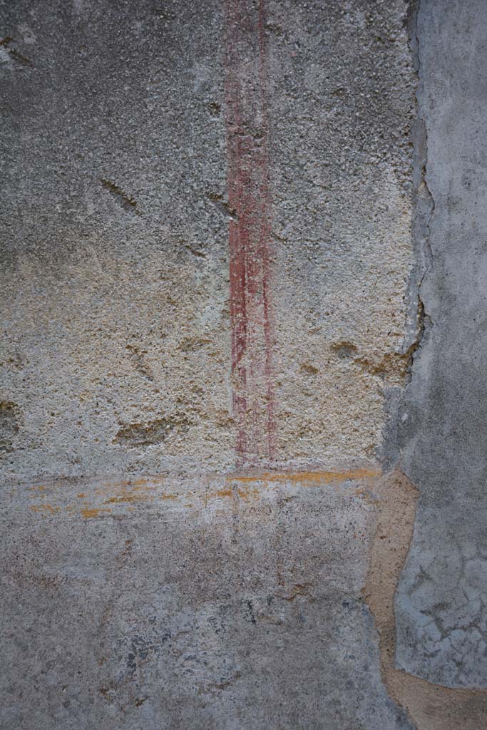 IX.5.6 Pompeii. May 2017. Room o, detail of painted decoration from east wall.  
Foto Christian Beck, ERC Grant 681269 DÉCOR.
