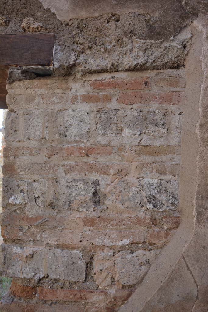 IX.5.6 Pompeii. May 2017. 
Room p, west wall on north side of doorway in north-west corner.
Foto Christian Beck, ERC Grant 681269 DÉCOR.