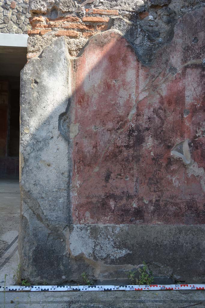 IX.5.6 Pompeii. May 2017. West ala d, south wall at east end.
Foto Christian Beck, ERC Grant 681269 DÉCOR.