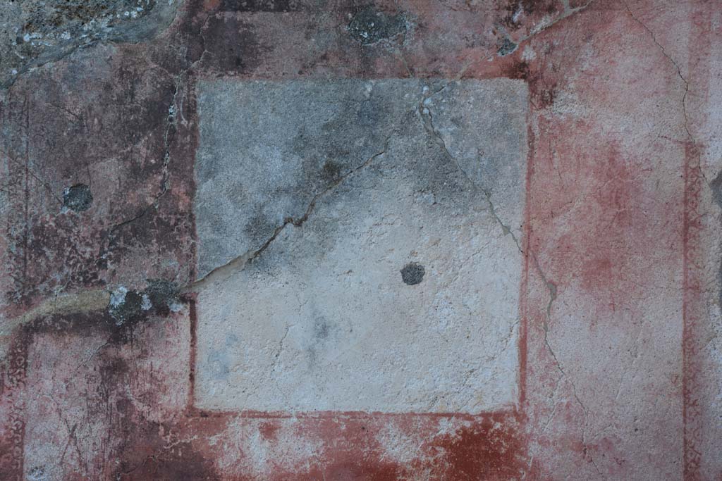 IX.5.6 Pompeii. May 2017. West ala d, central wall painting on south wall.
Foto Christian Beck, ERC Grant 681269 DÉCOR.