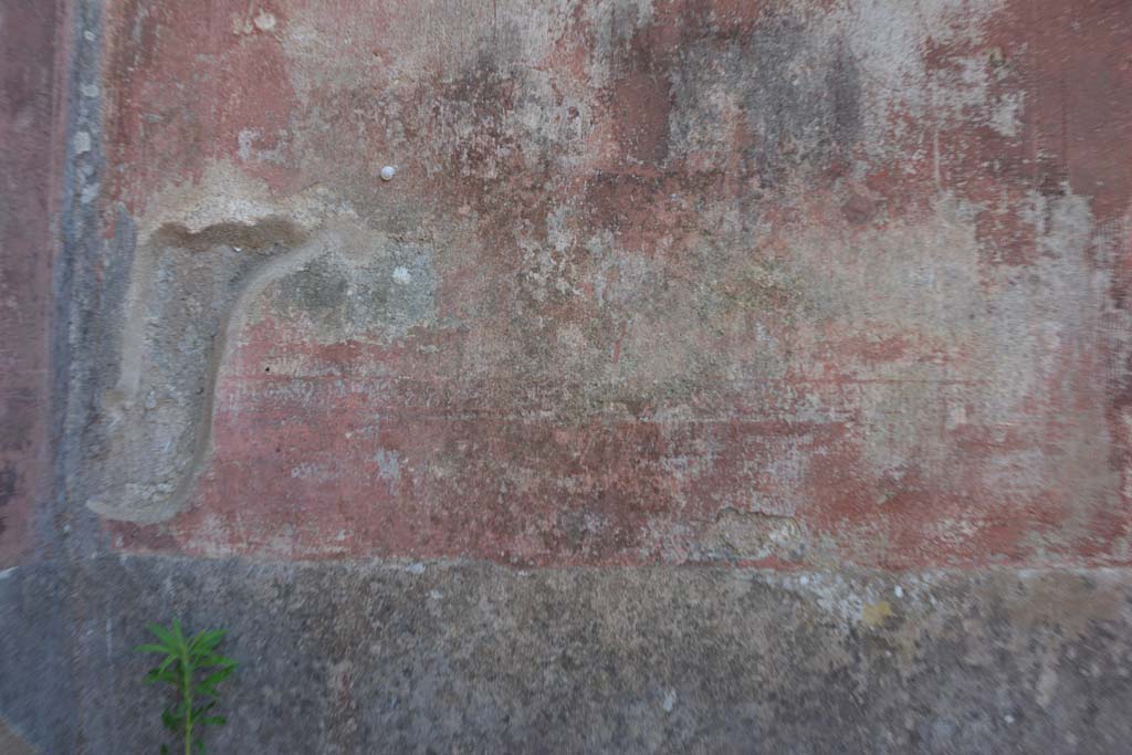 IX.5.6 Pompeii. May 2017. West ala d, detail from west wall in south-west corner.
Foto Christian Beck, ERC Grant 681269 DÉCOR.