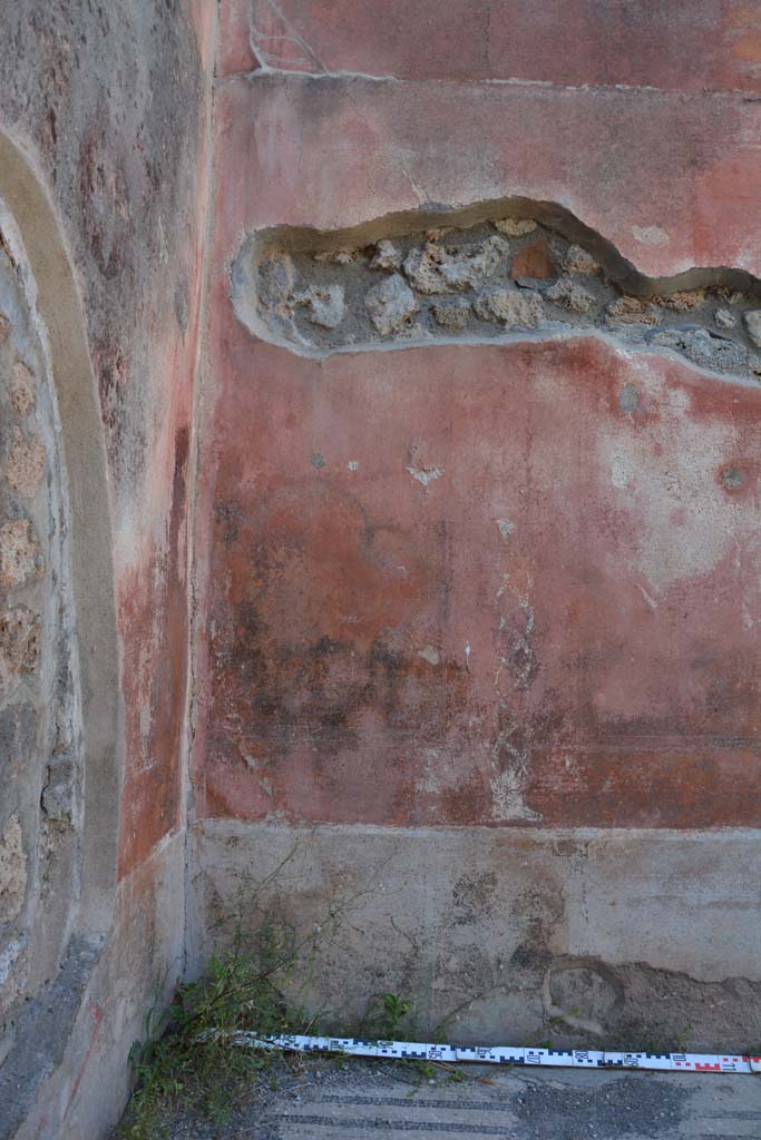 IX.5.6 Pompeii. May 2017. West ala d, detail from north wall at west end. 
Foto Christian Beck, ERC Grant 681269 DÉCOR.