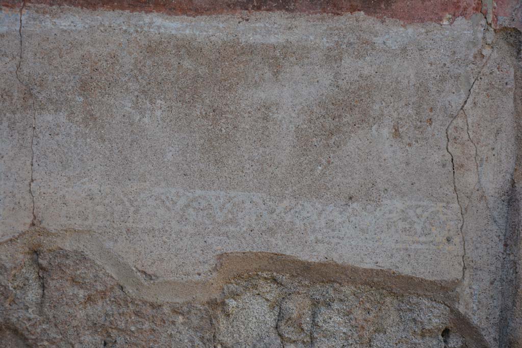 IX.5.6 Pompeii. May 2017. West ala d, zoccolo on north wall at east end.
Foto Christian Beck, ERC Grant 681269 DÉCOR.