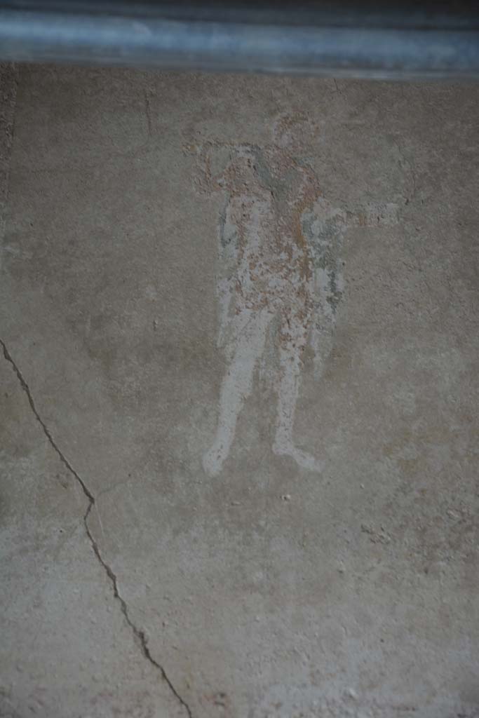 IX.5.6 Pompeii. May 2017. Room h, detail of masculine figure from upper south wall.  
Foto Christian Beck, ERC Grant 681269 DÉCOR.