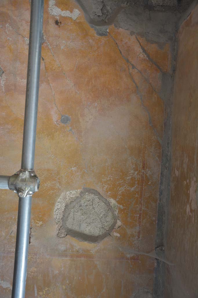 IX.5.6 Pompeii. May 2017. Room h, detail of side panel at east end of north wall. 
Foto Christian Beck, ERC Grant 681269 DÉCOR.