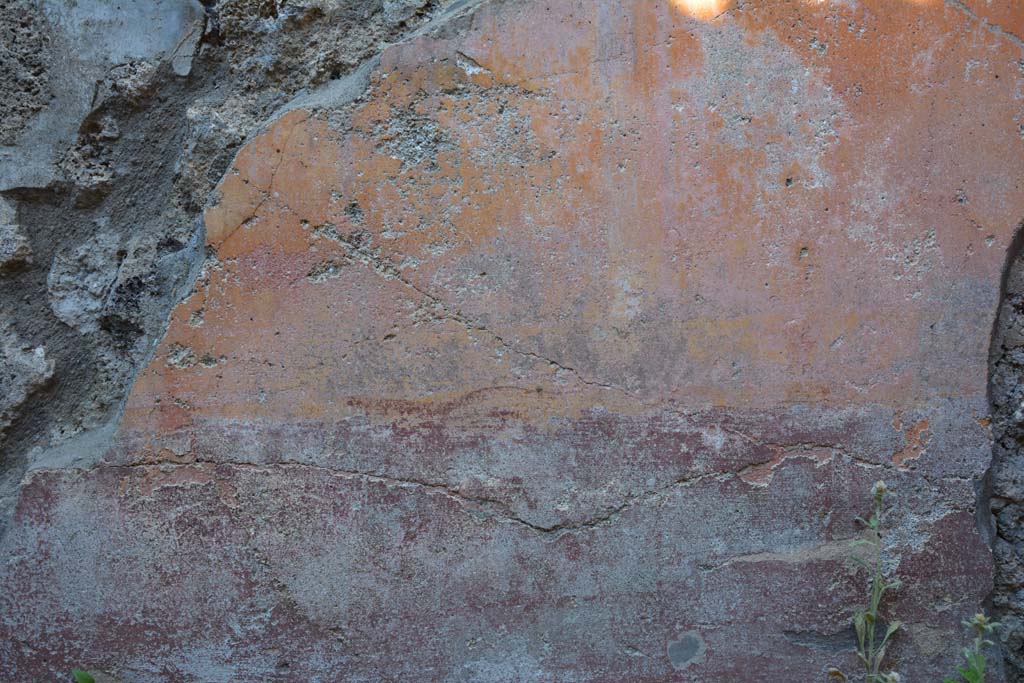 IX.5.6 Pompeii. May 2017. Room f, detail of painted decoration from east wall. 
Foto Christian Beck, ERC Grant 681269 DÉCOR.