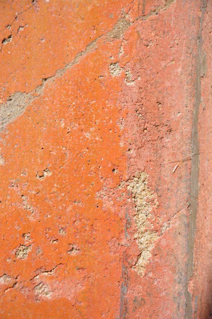 IX.5.6 Pompeii. May 2017. Room f, Room f, detail from east wall in south-east corner.
Foto Christian Beck, ERC Grant 681269 DÉCOR.