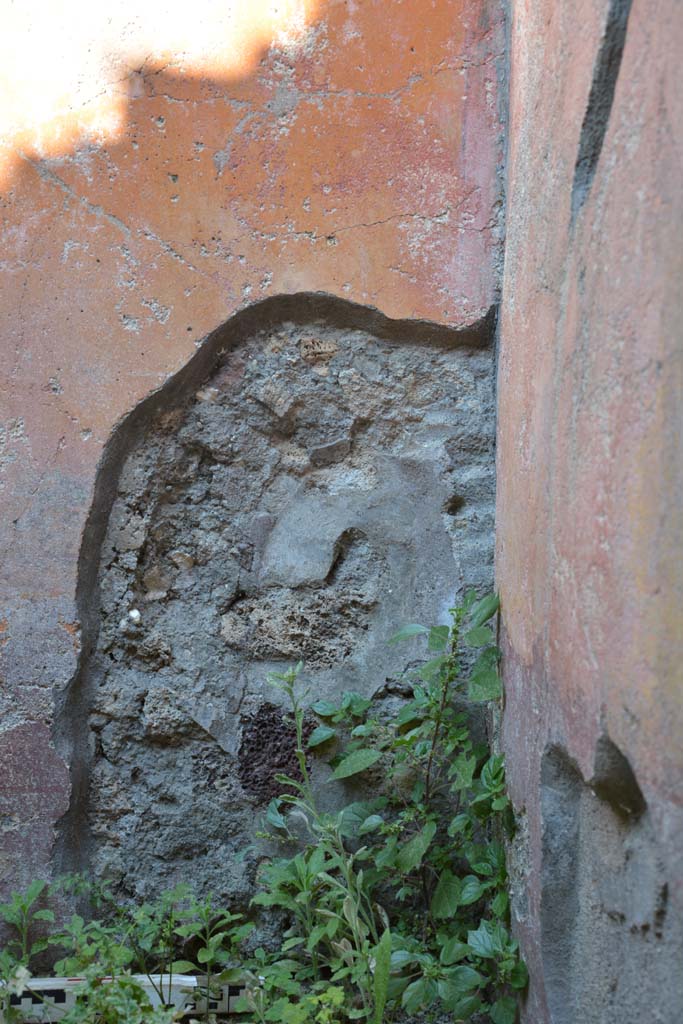 IX.5.6 Pompeii. May 2017. Room f, detail from east wall in south-east corner.
Foto Christian Beck, ERC Grant 681269 DÉCOR.