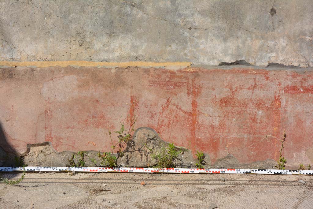 IX.5.6 Pompeii. May 2017. East ala e, continuation of zoccolo of east wall. 
Foto Christian Beck, ERC Grant 681269 DÉCOR.