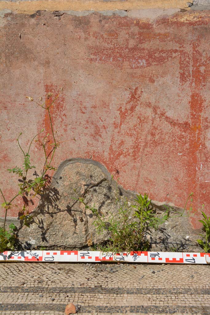 IX.5.6 Pompeii. May 2017. East ala e, detail of compartment in centre of zoccolo on east wall. 
Foto Christian Beck, ERC Grant 681269 DÉCOR.