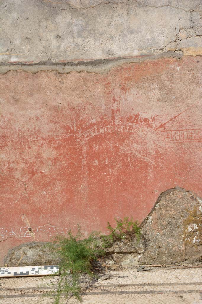 IX.5.6 Pompeii. May 2017. East ala e, detail of zoccolo at south end of east wall. 
Foto Christian Beck, ERC Grant 681269 DÉCOR.