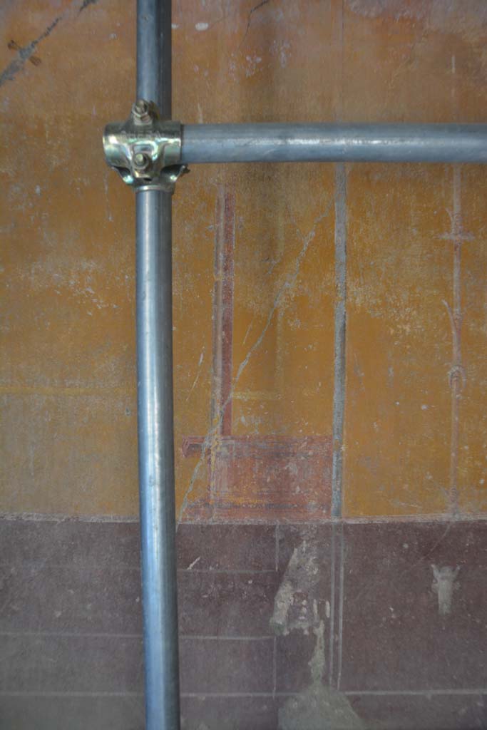 IX.5.6 Pompeii. May 2017. Room g, detail from north wall.  
Foto Christian Beck, ERC Grant 681269 DÉCOR.
