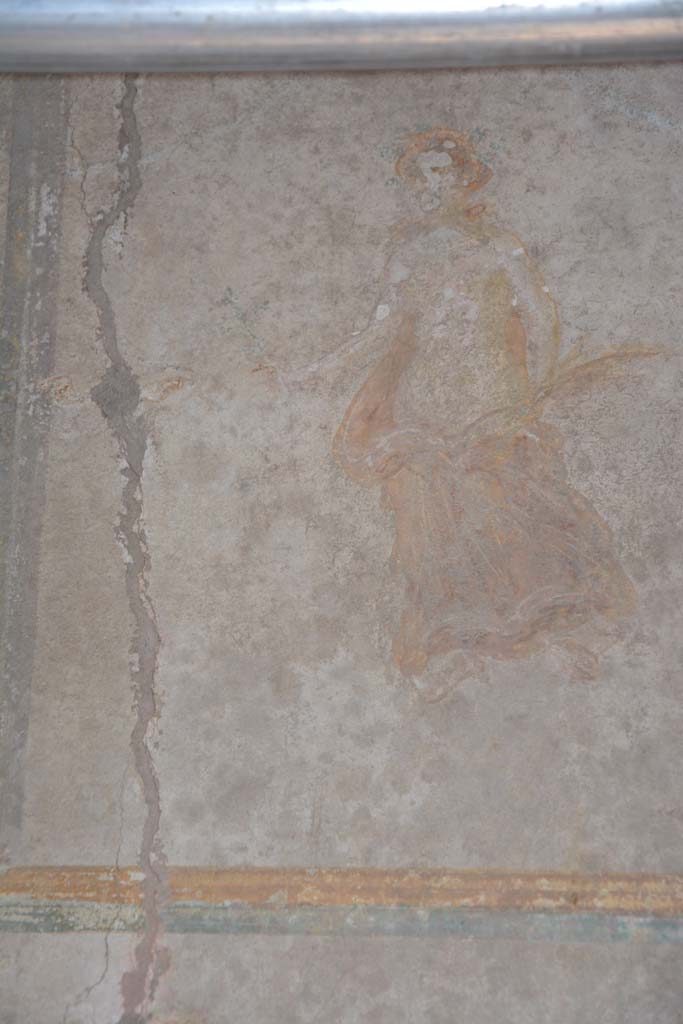 IX.5.6 Pompeii. May 2017. Room g, painted figure from upper south wall. 
Foto Christian Beck, ERC Grant 681269 DÉCOR.