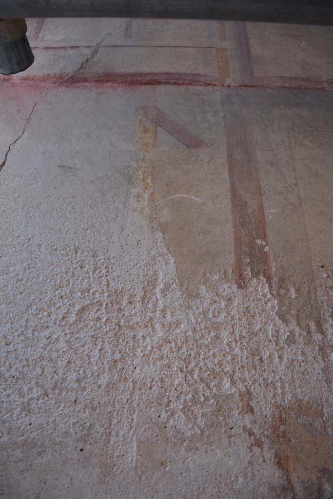 IX.5.6 Pompeii. May 2017. 
Room k, (east side), detail of painted decoration towards the centre of the upper north wall. 
Foto Christian Beck, ERC Grant 681269 DÉCOR.