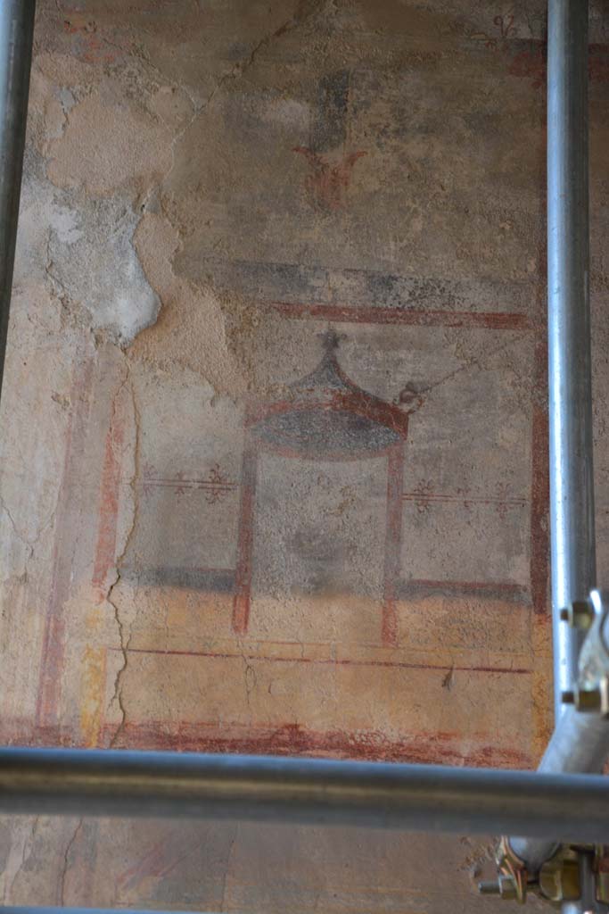 IX.5.6 Pompeii. May 2017. Room k, (east side), detail from upper north wall. 
Foto Christian Beck, ERC Grant 681269 DÉCOR.