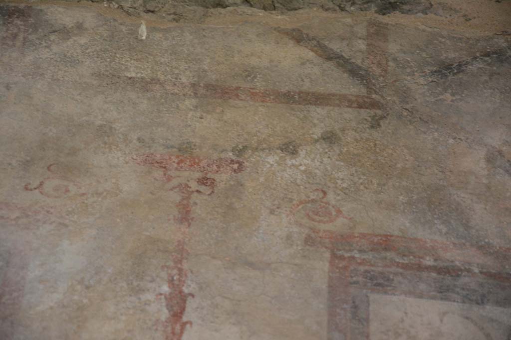 IX.5.6 Pompeii. May 2017. Room k’, detail of upper painted candelabra from upper east wall.
Foto Christian Beck, ERC Grant 681269 DÉCOR.