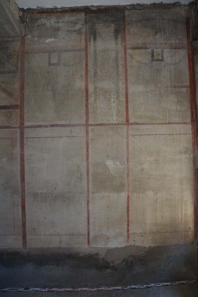 IX.5.6 Pompeii. May 2017. Room k’, east wall at south end (this also could be the east wall of room l (L).) 
Foto Christian Beck, ERC Grant 681269 DÉCOR.