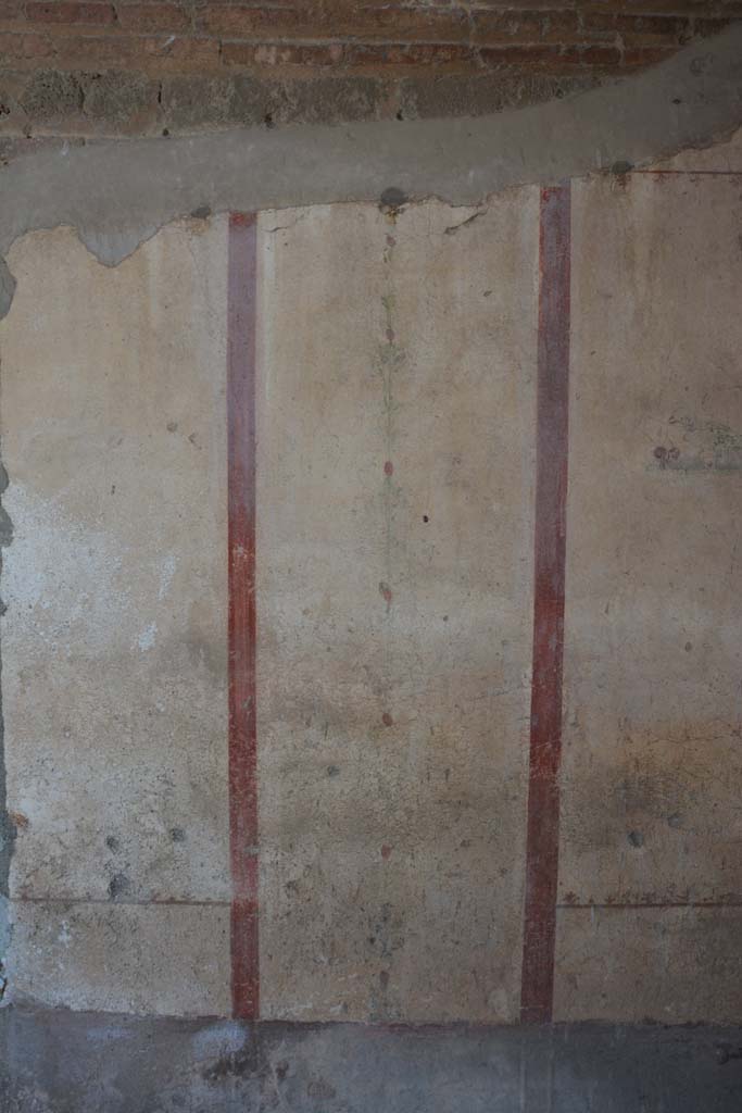 IX.5.6 Pompeii. May 2017. Room l (L), north wall, central panel at east end.
 Foto Christian Beck, ERC Grant 681269 DÉCOR.