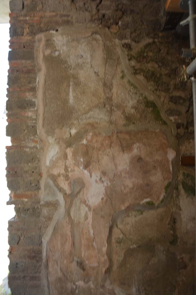 IX.5.6 Pompeii. May 2017. Room m, south wall at east end near doorway to steps. 
Foto Christian Beck, ERC Grant 681269 DÉCOR.
