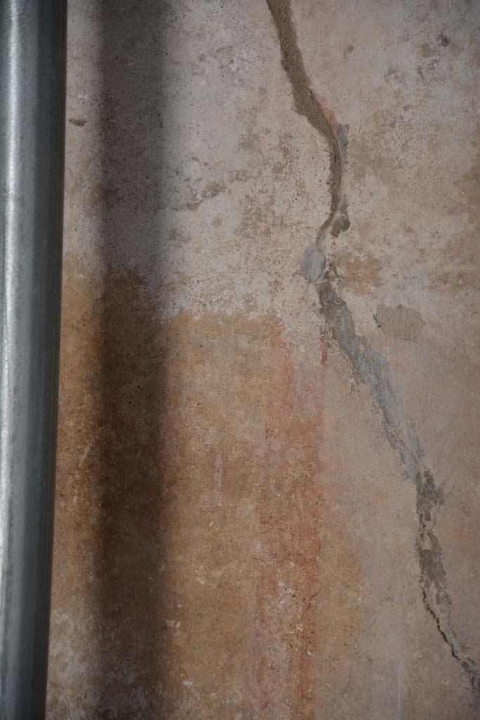 IX.5.6 Pompeii. May 2017. Room m, west wall, remaining painted decoration. 
Foto Christian Beck, ERC Grant 681269 DÉCOR.