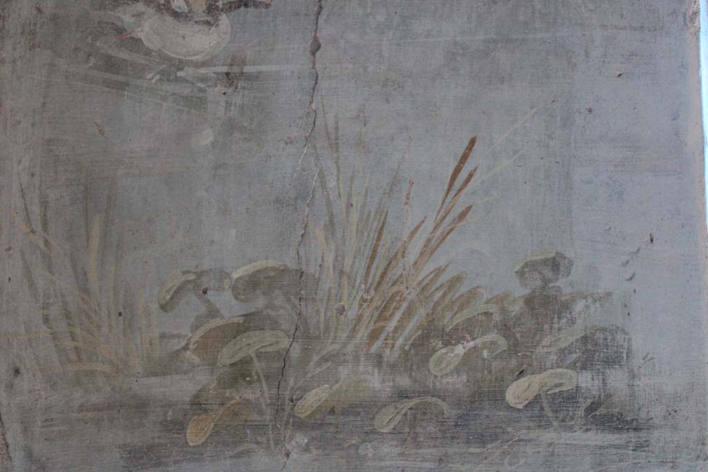 IX.5.9 Pompeii. May 2019. Room “l (L)”, detail of painted plants from upper east wall. 
Foto Christian Beck, ERC Grant 681269 DÉCOR.