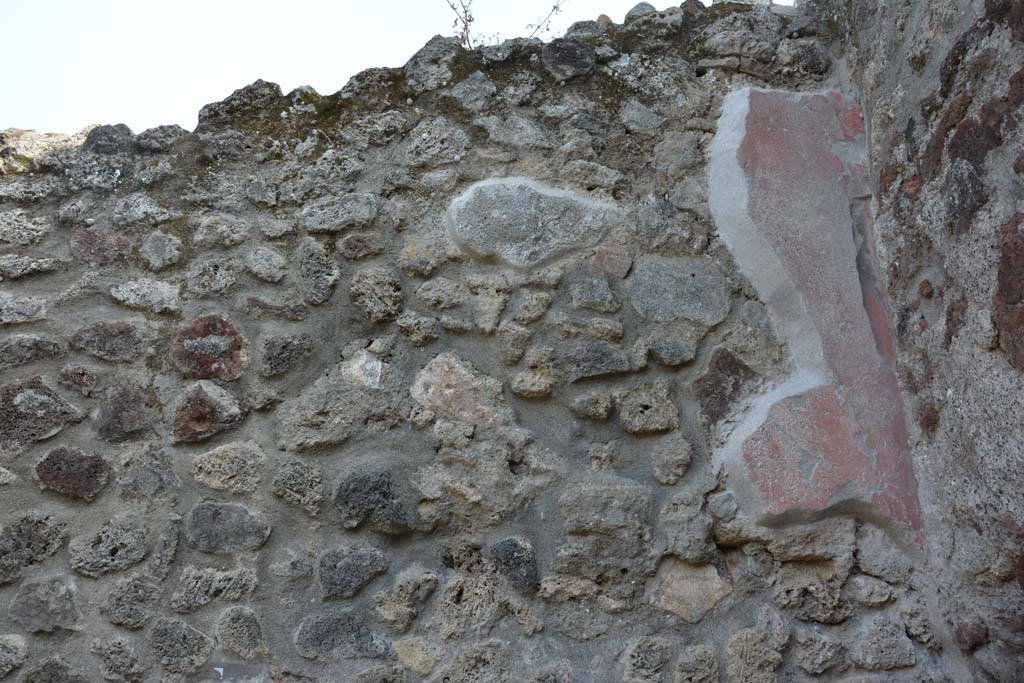 IX.5.9 Pompeii. May 2017. Room “n/q”, upper south wall at west end.
Foto Christian Beck, ERC Grant 681269 DÉCOR.