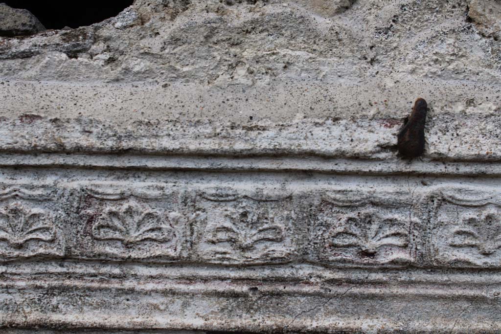 IX.5.9 Pompeii. May 2019. Room “o”, detail of stucco cornice.   
Foto Christian Beck, ERC Grant 681269 DÉCOR.