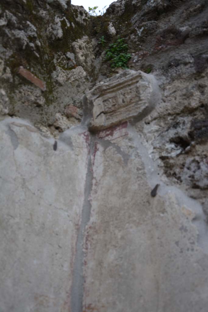 IX.5.9 Pompeii. March 2017. Room “o”, upper south-east corner.
Foto Christian Beck, ERC Grant 681269 DÉCOR.