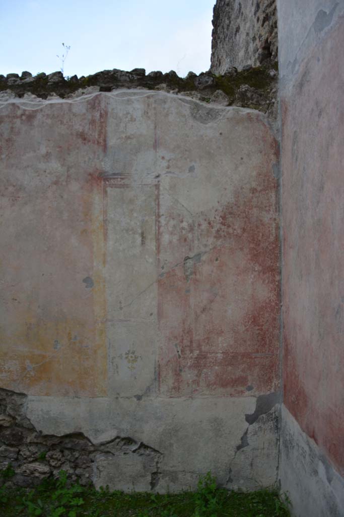 IX.5.9 Pompeii. March 2017. Room “p”, east wall at south end.
Foto Christian Beck, ERC Grant 681269 DÉCOR