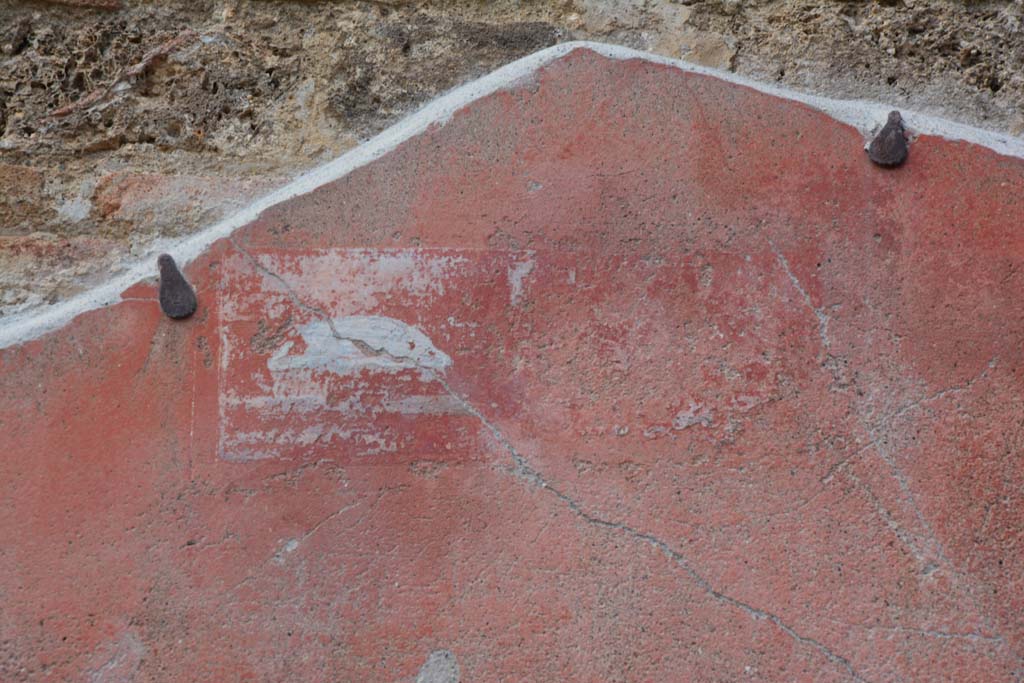 IX.5.9 Pompeii. March 2017. Room b, detail from painted panel on north wall of atrium.
Foto Christian Beck, ERC Grant 681269 DÉCOR.