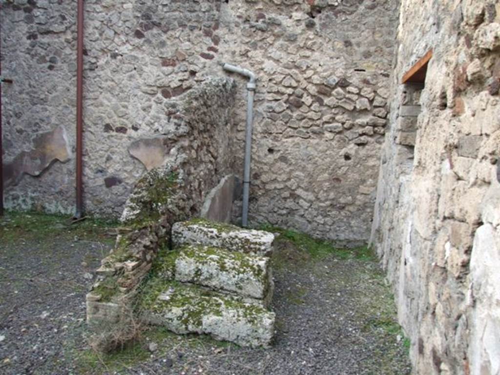 IX.5.9 Pompeii. December 2007. Room “c”, looking west.