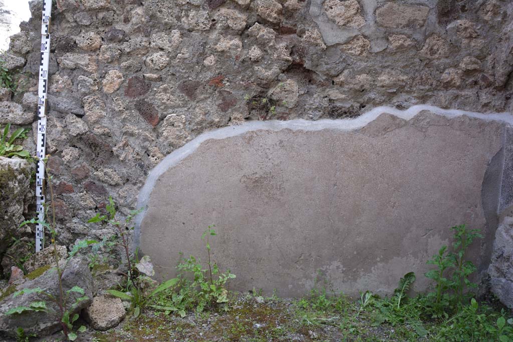IX.5.9 Pompeii. May 2017. Room “c”, south wall on west side of steps, detail of plaster.
Foto Christian Beck, ERC Grant 681269 DÉCOR.
