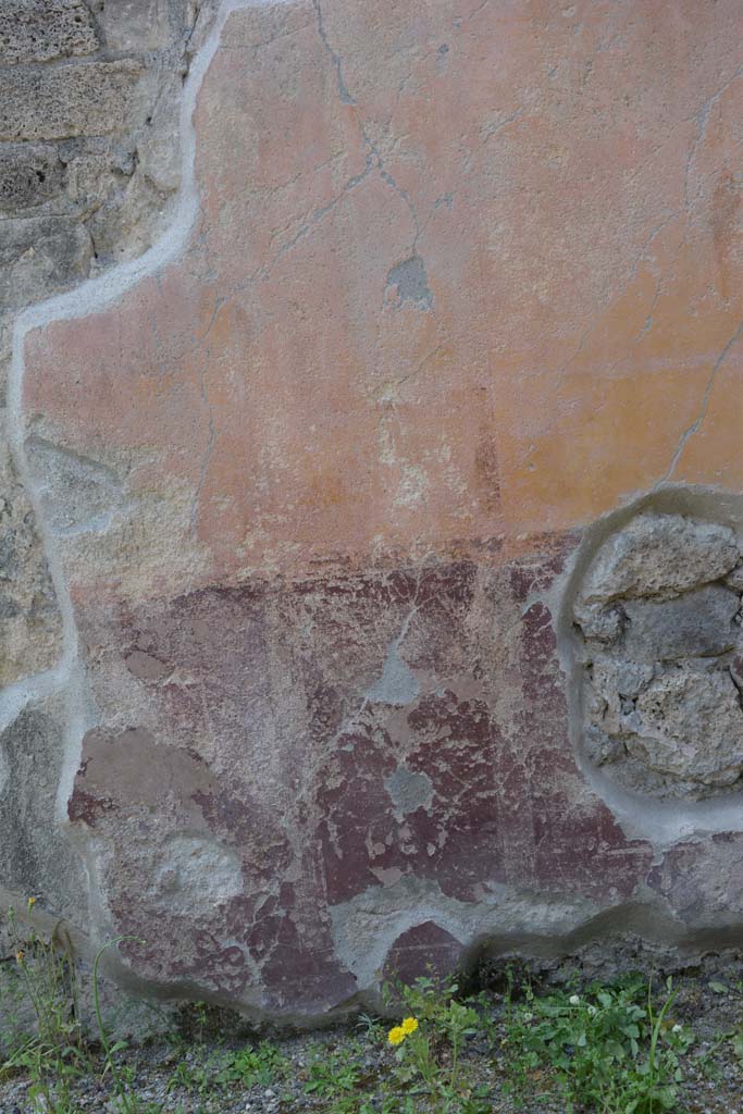 IX.5.9 Pompeii. May 2017. Room “d”, detail from south wall at east end.
Foto Christian Beck, ERC Grant 681269 DÉCOR.