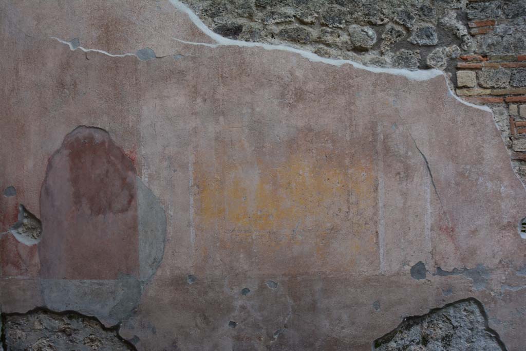 IX.5.9 Pompeii. March 2017. Room “g”, looking towards south wall with a yellow centre panel, and two red side panels.
Foto Christian Beck, ERC Grant 681269 DÉCOR.